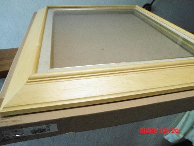 □ 木製デザイン額縁/F8号/D □