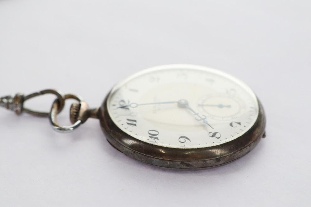 ◆精工舎懐中時計手巻きライトSEIKOSHA RIGHT 陸軍大臣賞 09074