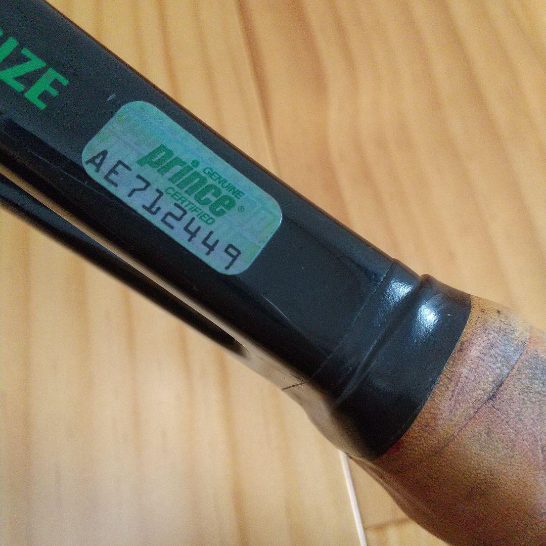 【 名ラケット 】 プリンス グラファイト オーバー ４本線