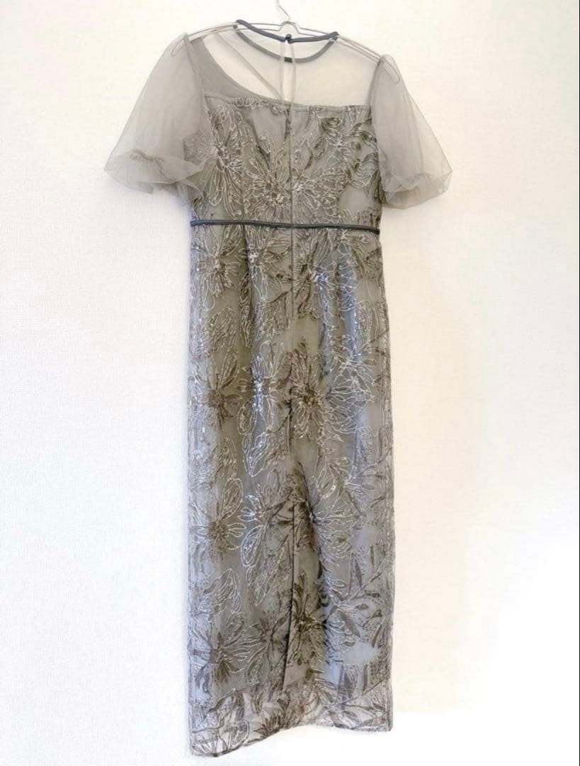 【新品】Lejaアシンメトリー ワンピースドレス 結婚式 パーティー タグ付