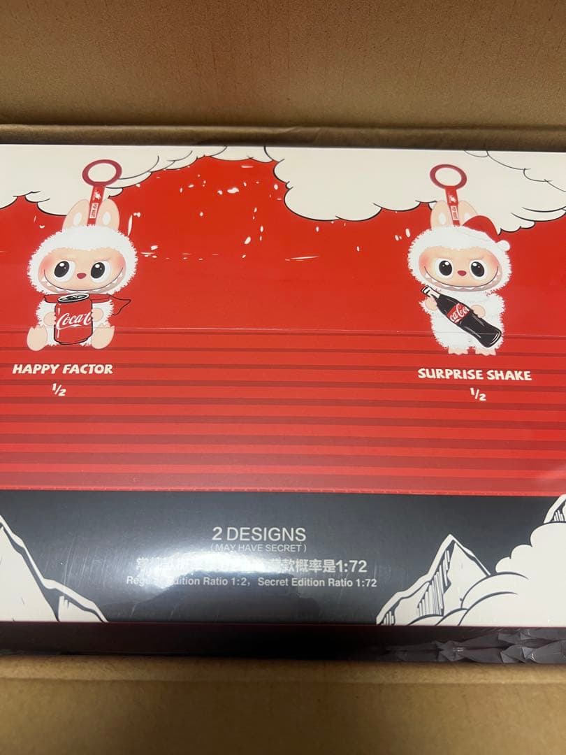 THE MONSTERS コカ・コーラ ぬいぐるみ ラブブ labubu