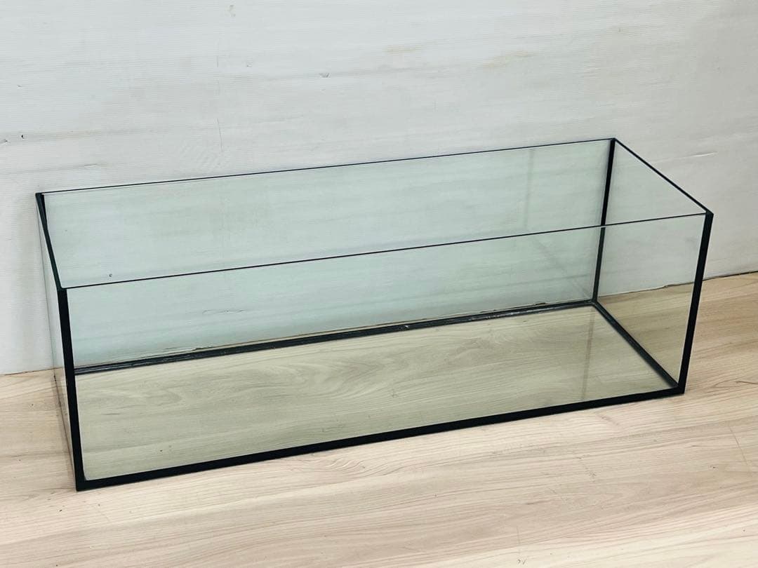 特注カウンター水槽900×300×300ブラックシリコン　未使用品