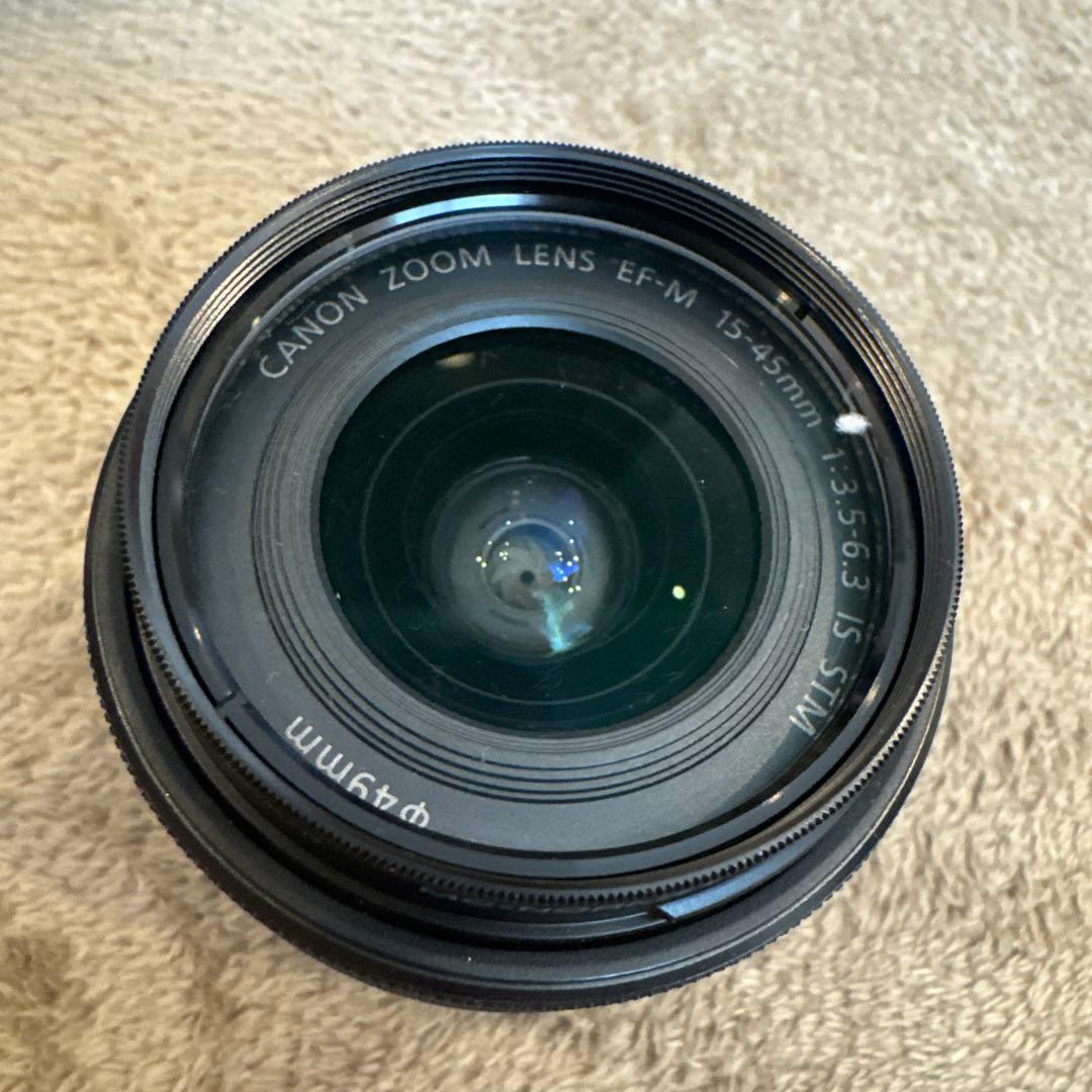 Canon EOS Kiss M ミラーレス一眼レンズ3本付き　本日まで値下げ