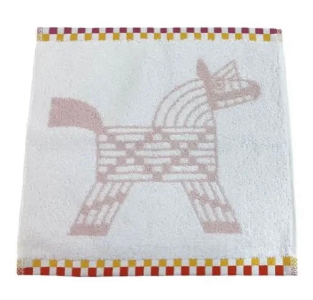 HERMESエルメス カレ•タオル[アニモー•ナッテ]ピンクイエロー新品箱紙袋付