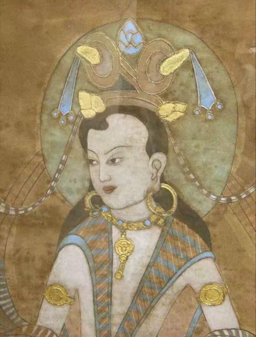 【希少】時代物　唐卡 唐物 仏様