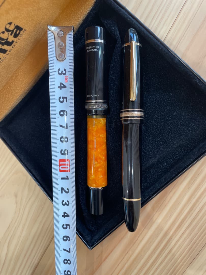 デルタ万年筆　ドルチェビータピストンフィリング