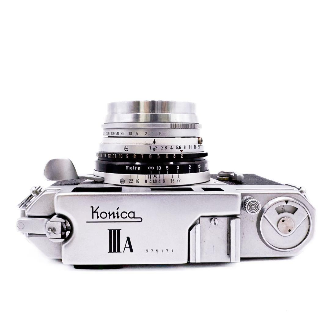 Sランク 整備済み Konica ⅢA レンジファインダー 3ヶ月動作保証付き