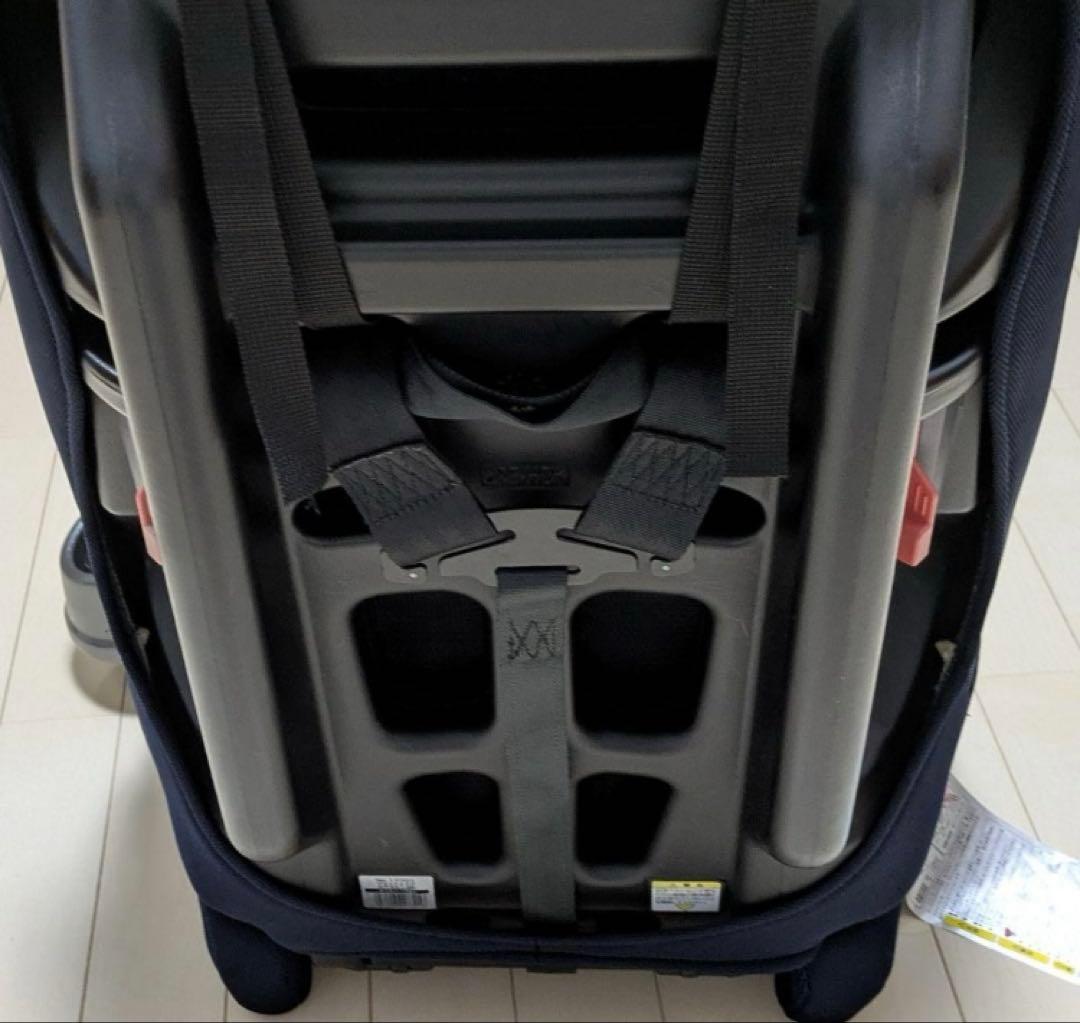 美品 コンビ ジョイトリップ エアスルー GH ネイビー ジュニアシート