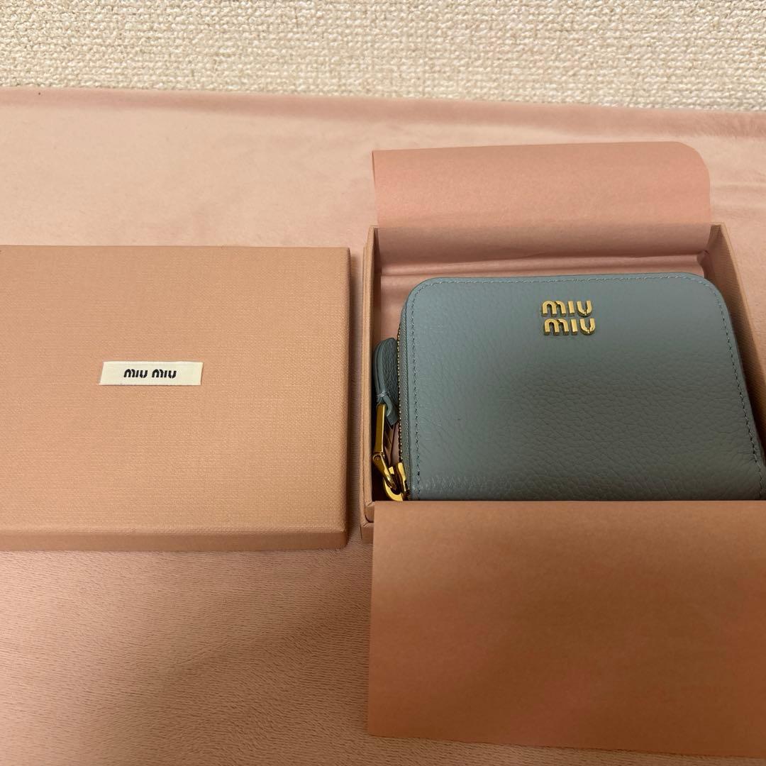 ミュウミュウ　レザーケース【美品】