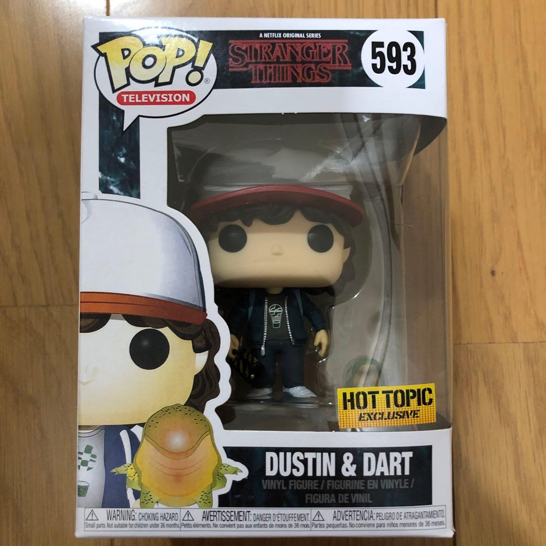希少 ストレンジャーシングス ファンコ Pop ダスティン ダート 限定