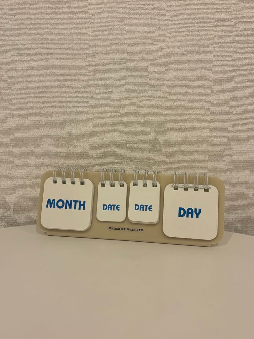 MMMG ミリメートル ミリグラム 日めくりカレンダー