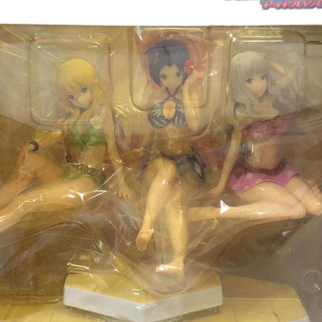 【未開封品】 美希・あずさ・貴音 ビーチパラソル付DXセット