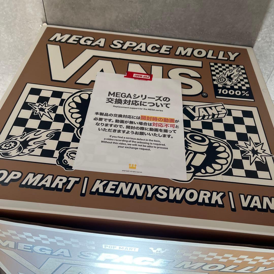 その他 POPMART MEGA SPACE MOLLY 1000% VANS