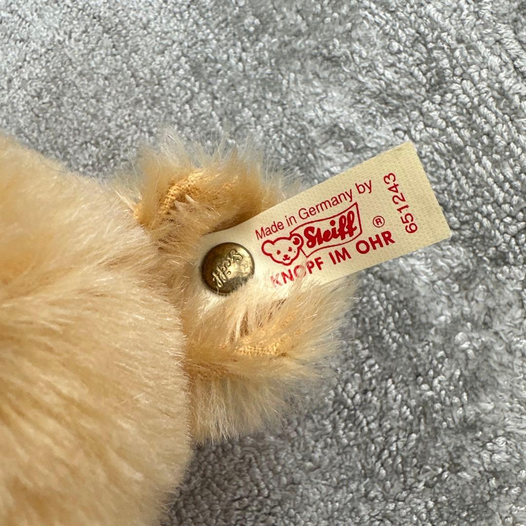 シュタイフ プーさん 限定ピンバッジ付き　1994 ディズニーワールド