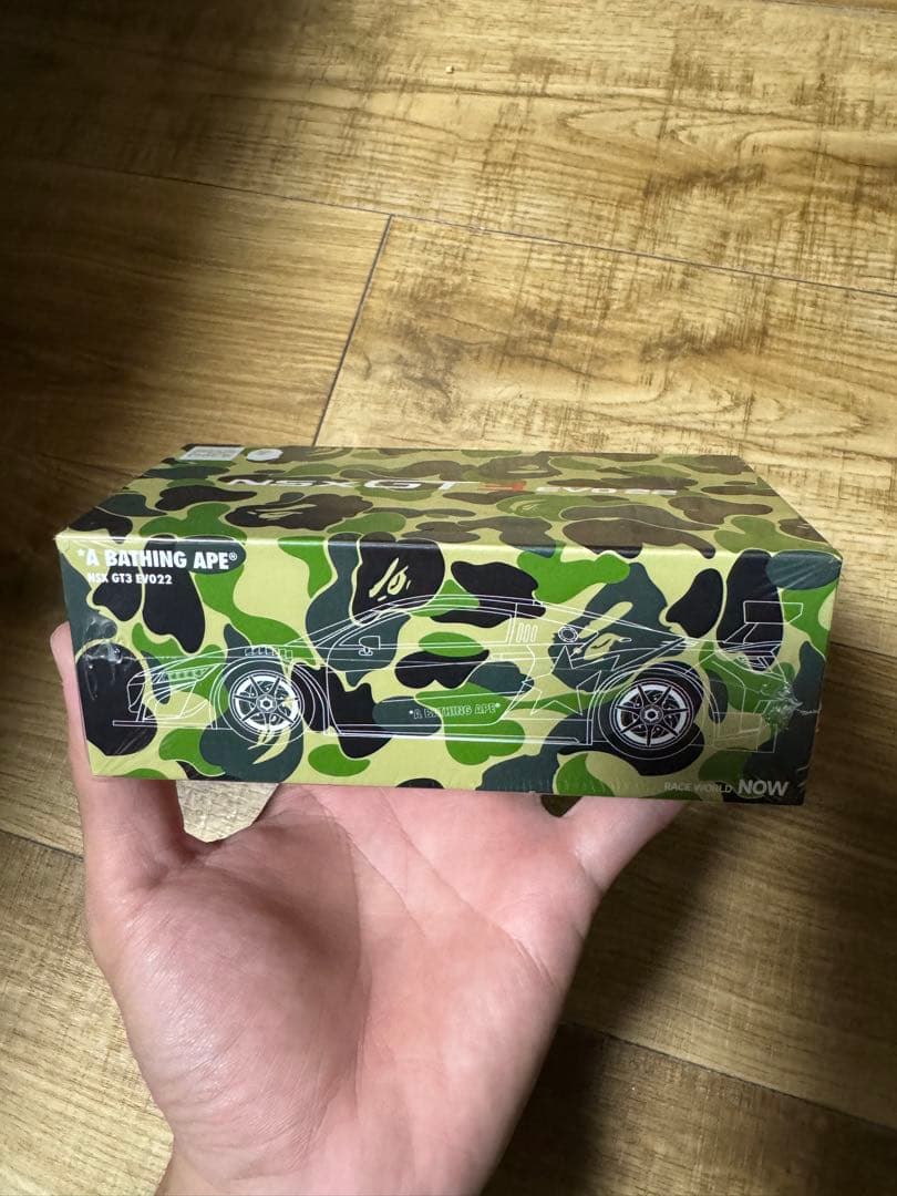 BAPE POPRACE HONDA NSX GT3 レシート付き