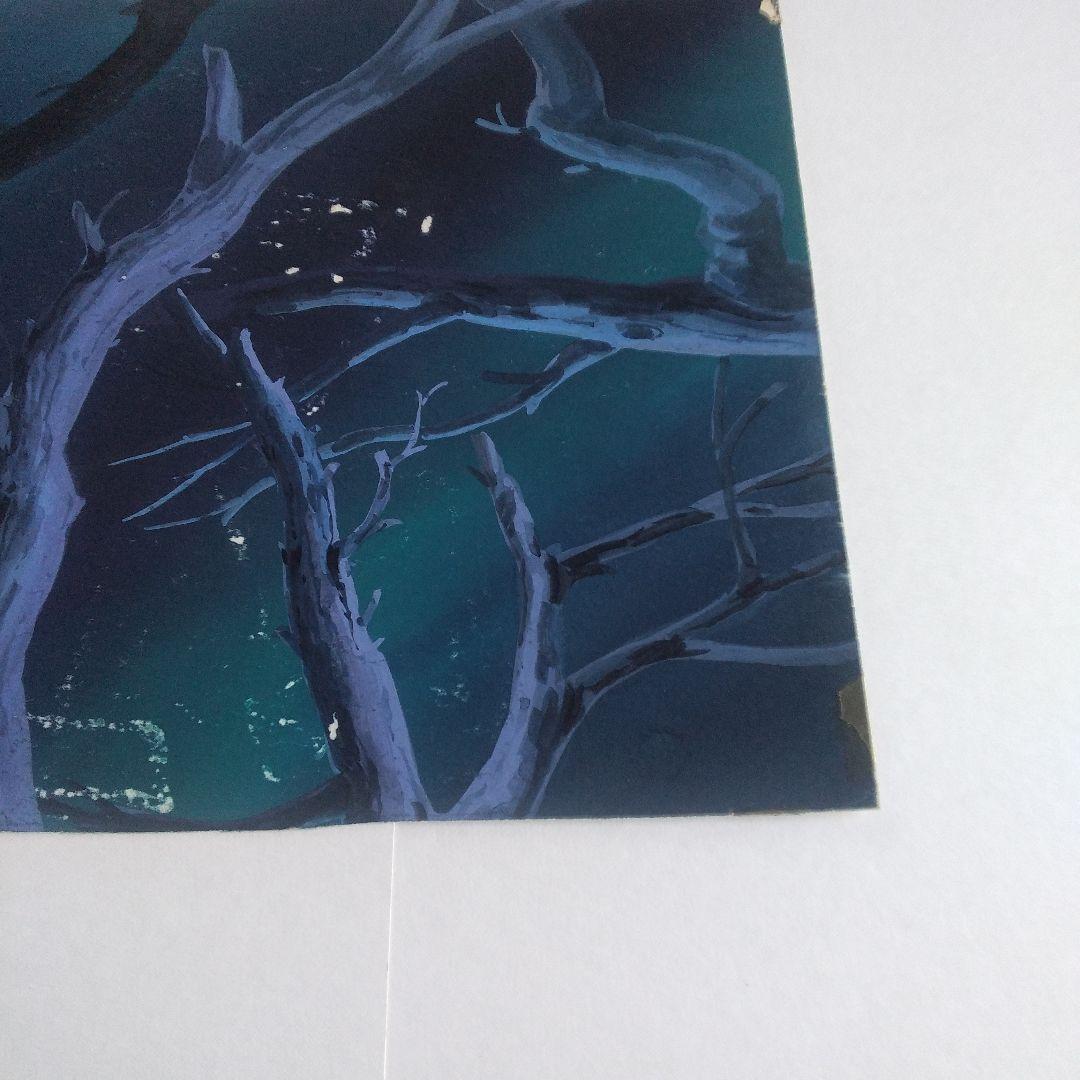 未来少年コナン ラナ セル画　同話背景付き　宮崎駿