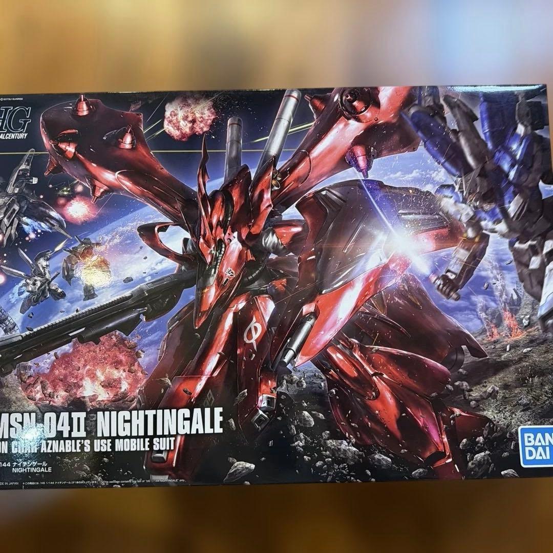 yattussu8　HGUC ナイチンゲール　未組み立て　デカール　セット