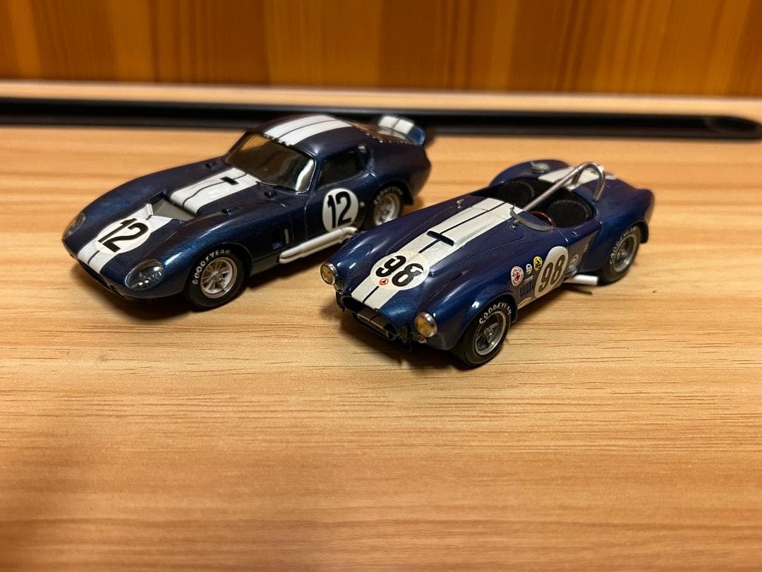 Newcon 1/43 コブラ289とデイトナコブラ プロのモデラー作成