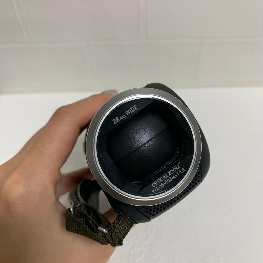 【動作確認済】Panasonic　HC-V520M　ビデオカメラ　ブラック