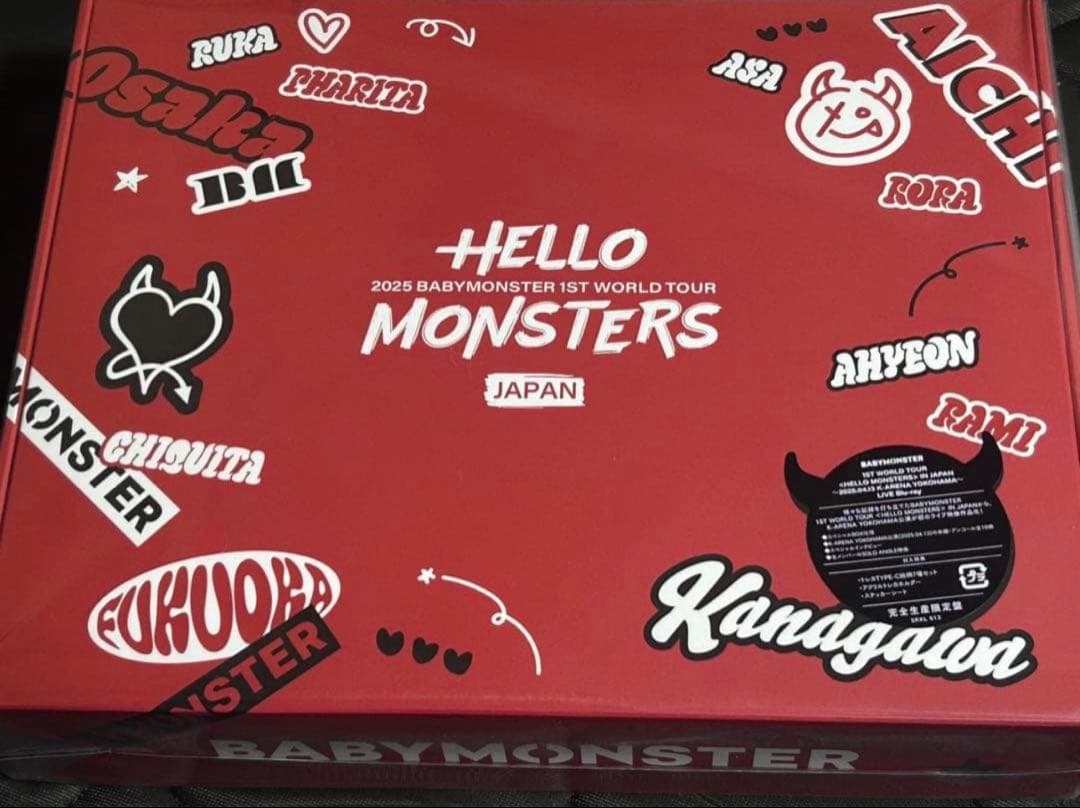 BABYMONSTER 1ST WORLD TOUR 完全生産限定盤 ブルーレイ