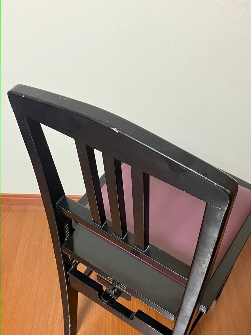 トムソン椅子　ピアノ椅子　背もたれ椅子