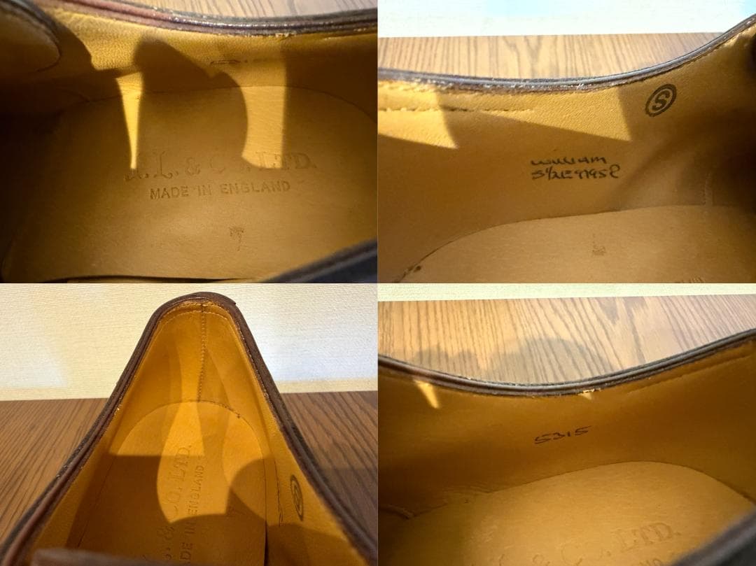 未使用【ジョンロブ JOHNLOBB】WILLIAM ウィリアム　5 1/2 E