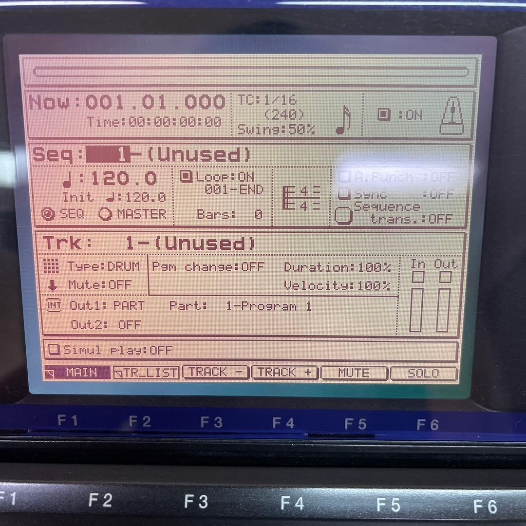 akai mpc4000 ジャンク品