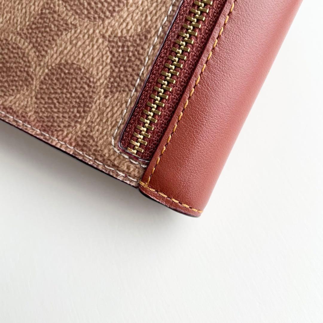 コーチ COACH 折り財布 ウィン スモールウォレット シグネチャー 新品保管