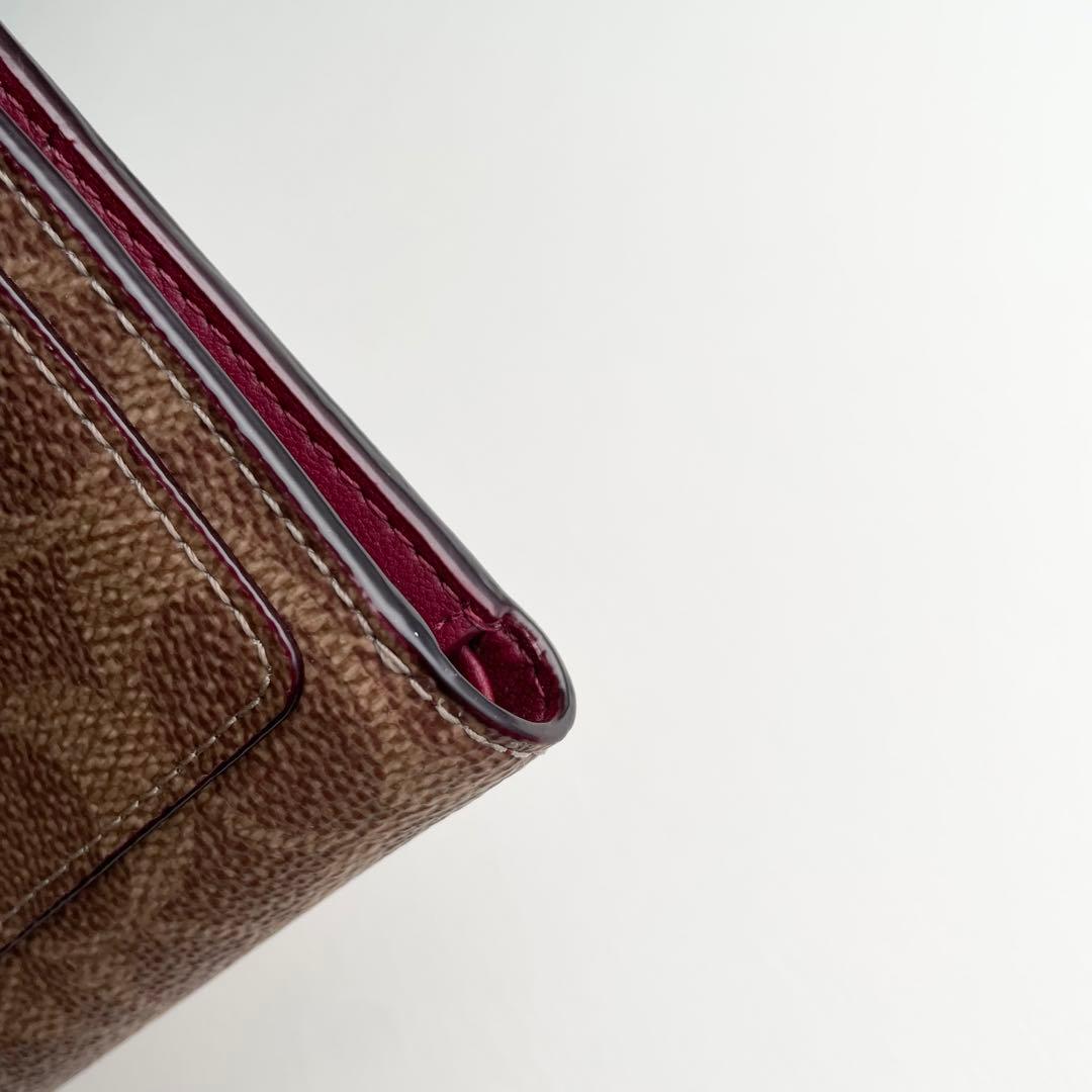 コーチ COACH 折り財布 ウィン スモールウォレット シグネチャー 新品保管