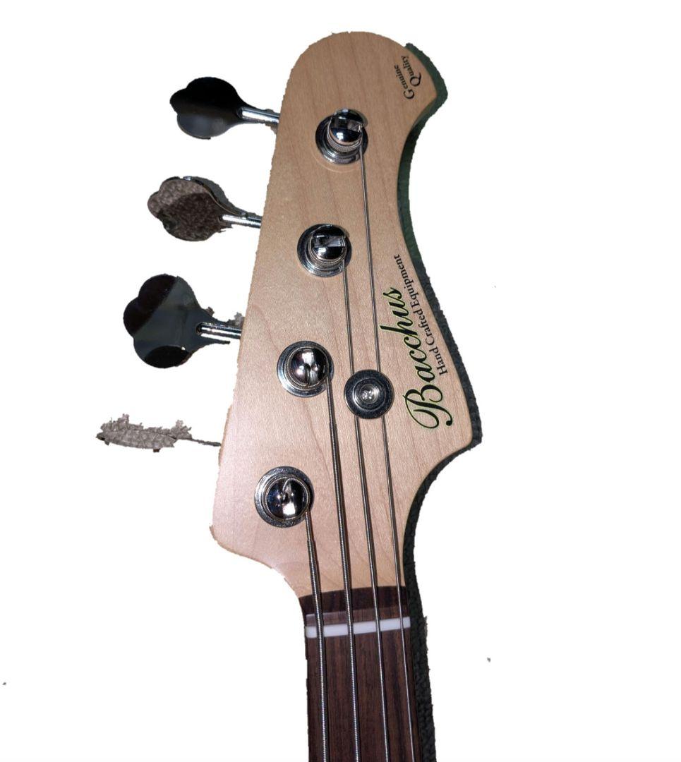 Bacchus BJB-600 G ALD アルダー 3TS ジャズ ベース
