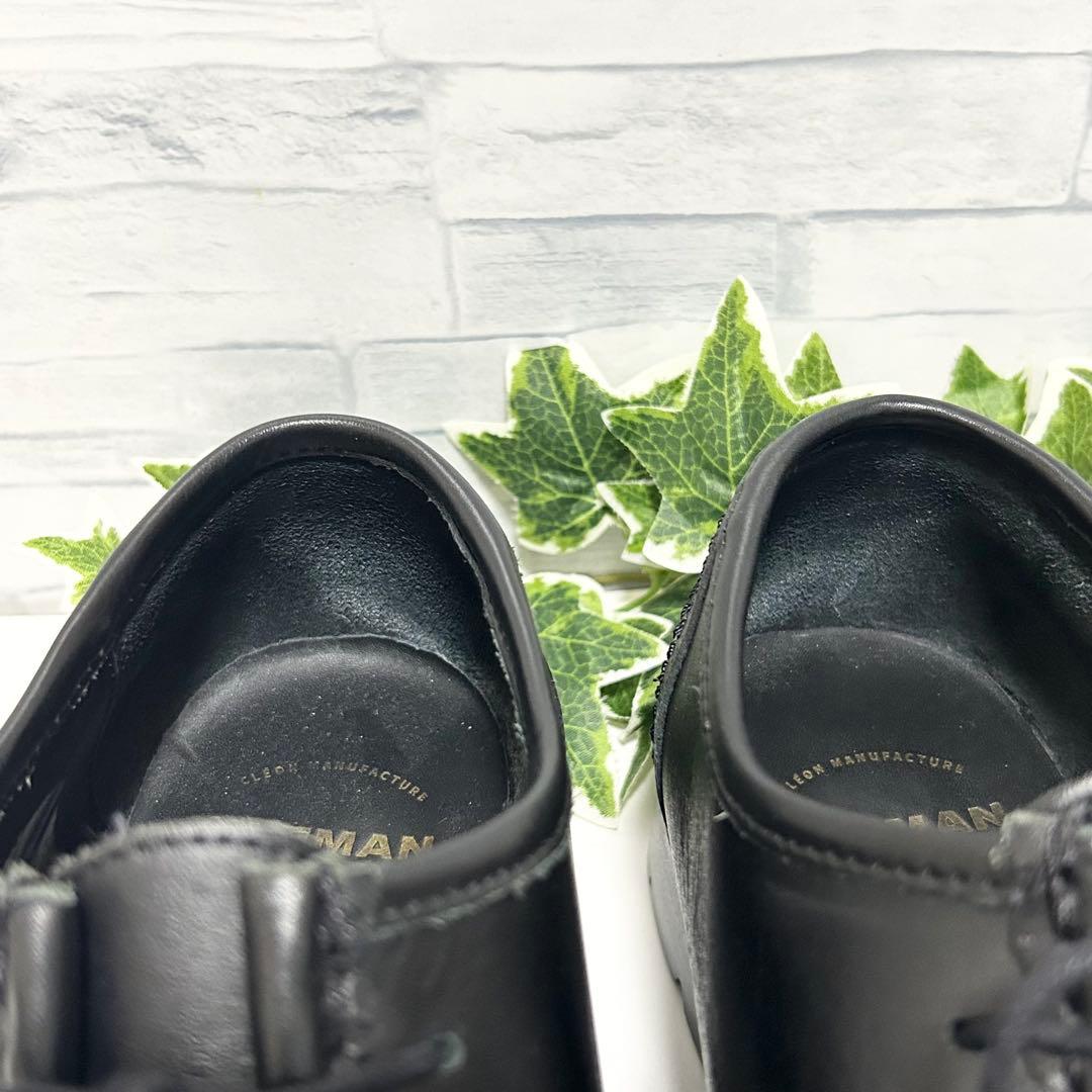 極美品 KLEMAN クレマン チロリアン PADROR ブラック【41】