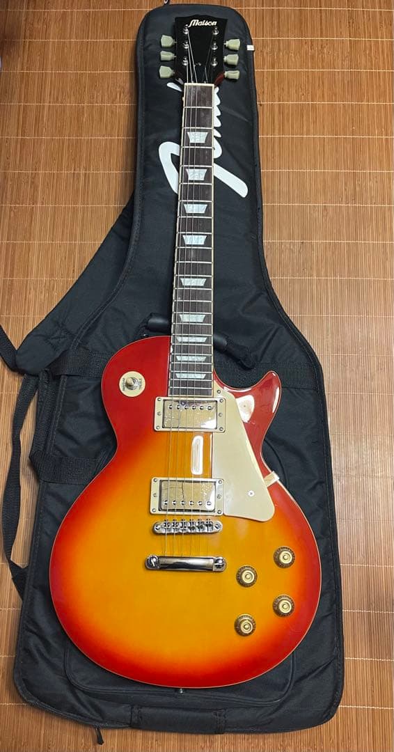 美品 エレキギター オレンジグラデーション