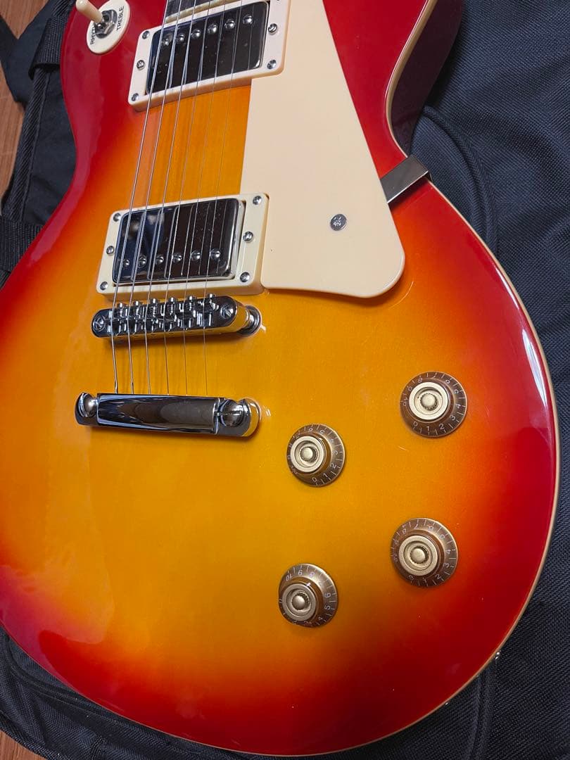 美品 エレキギター オレンジグラデーション