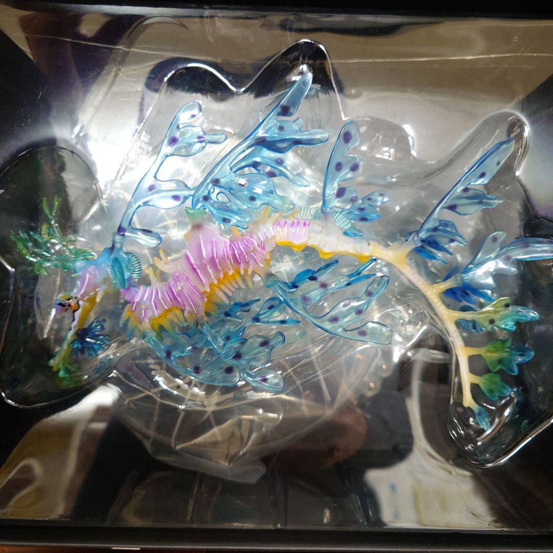 いきもの大図鑑プレミアム リーフィーシードラゴン　ブルー　イエロー　セット