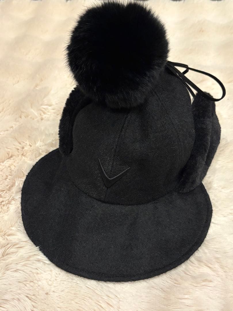 さくらCallaway 黒フライトキャップ&adidasレッグウォーマー