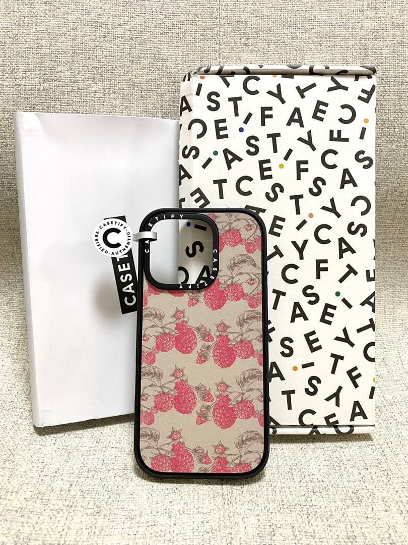 【iPhone16ケース】CASETiFY ラズベリー MagSafe対応