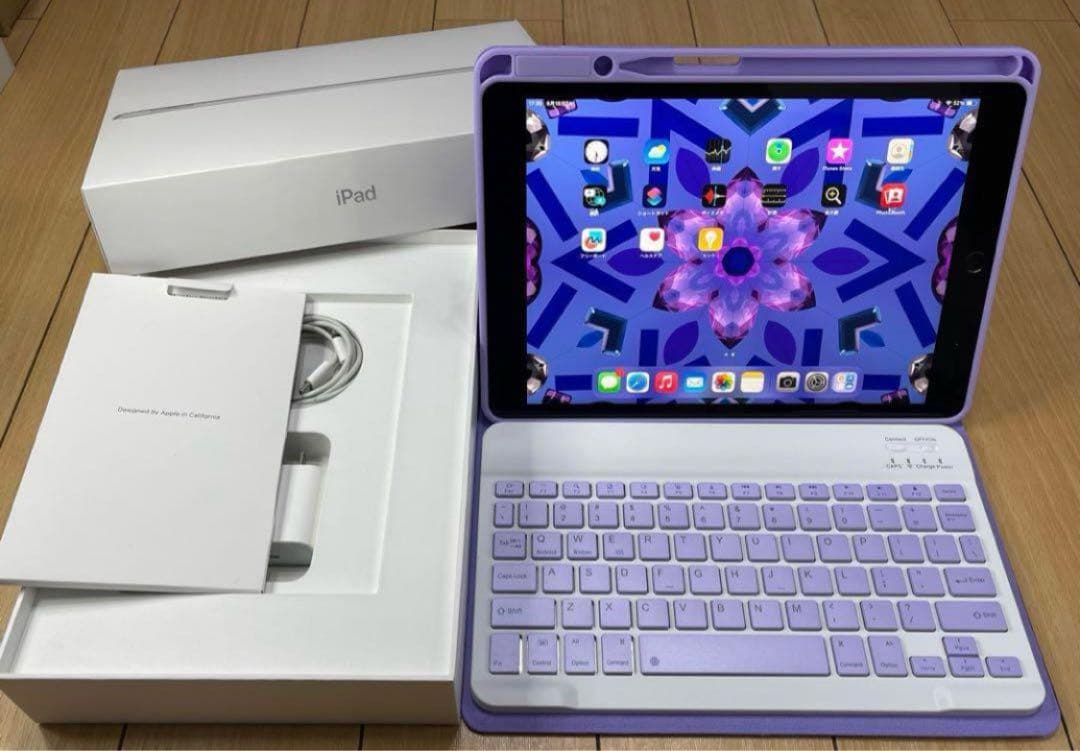 【超美品】Ipad第9世代64Gb Wi-Fiキーボードとカバー付き