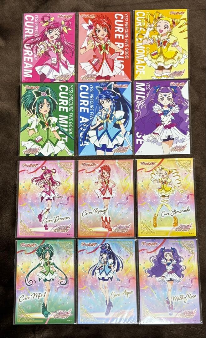 プリキュア　プリティピックアップフェア　ポストカード