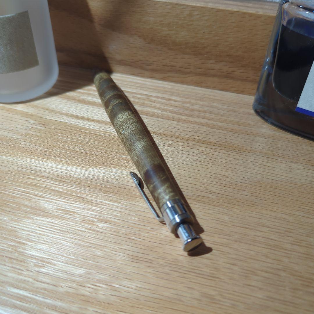 工房楔マーブルウッド0.5mm シャープペンシル カヴェコ箱付き