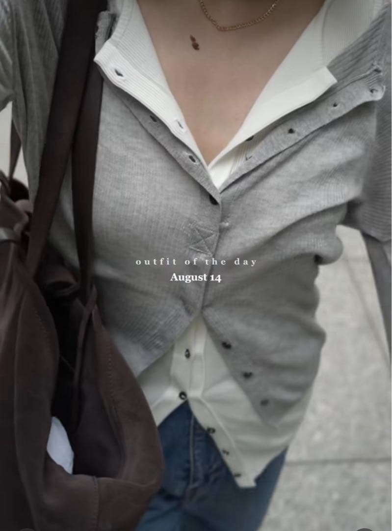 ETRÉ TOKYO / エトレトウキョウ フロントオープンタンクトップ