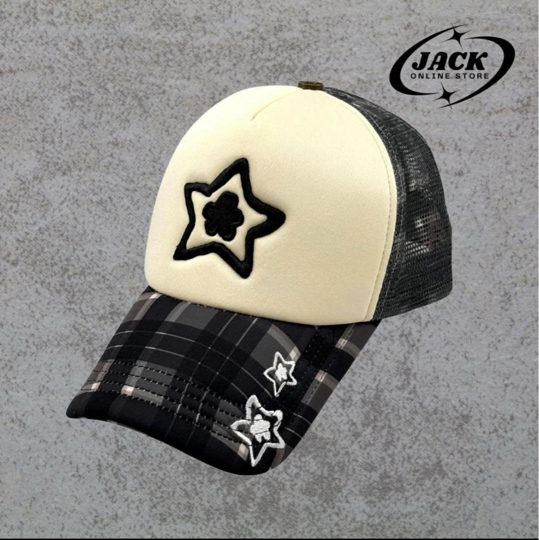 『新品未使用』starteam スターチーム cap check black