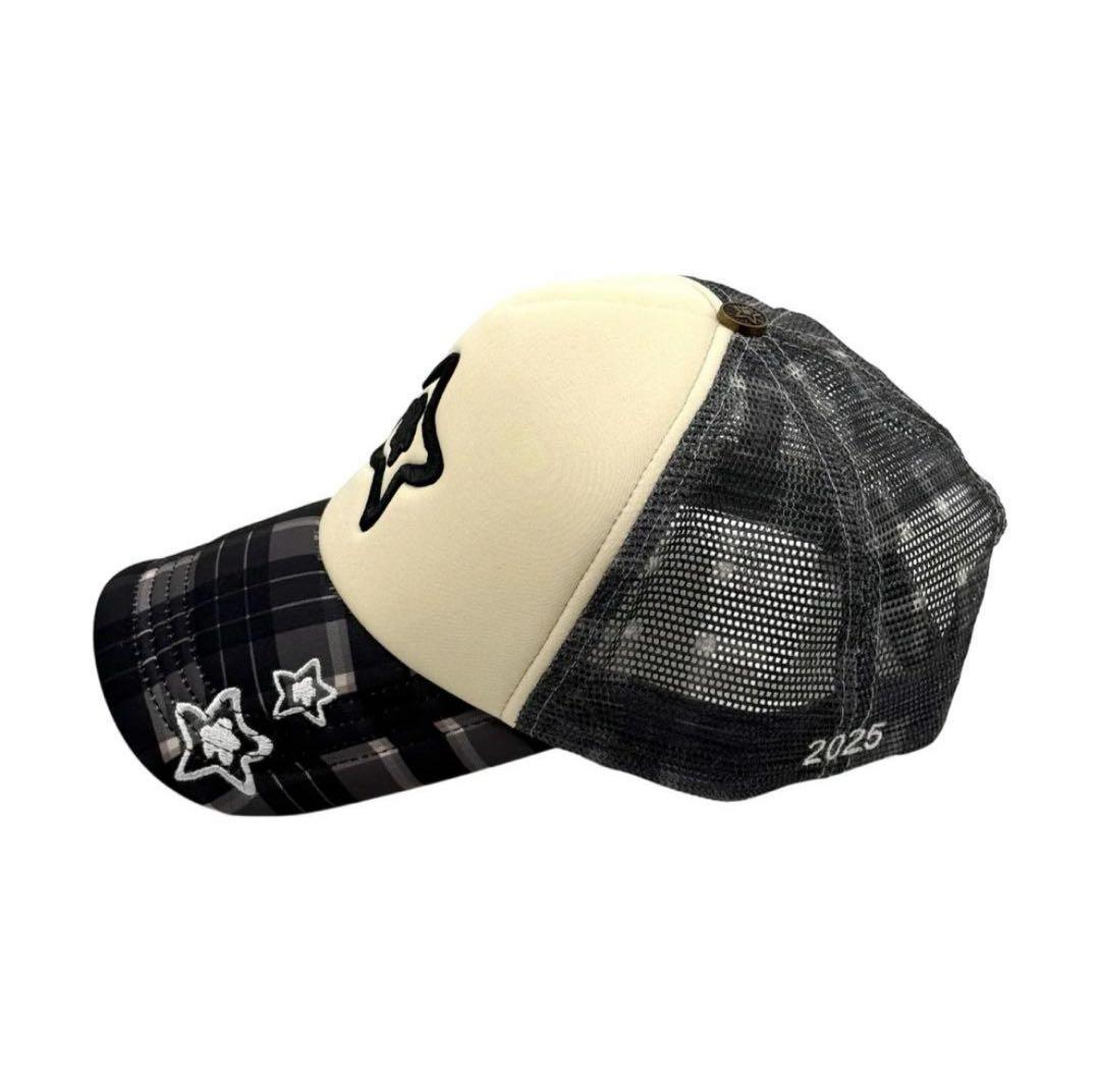 『新品未使用』starteam スターチーム cap check black