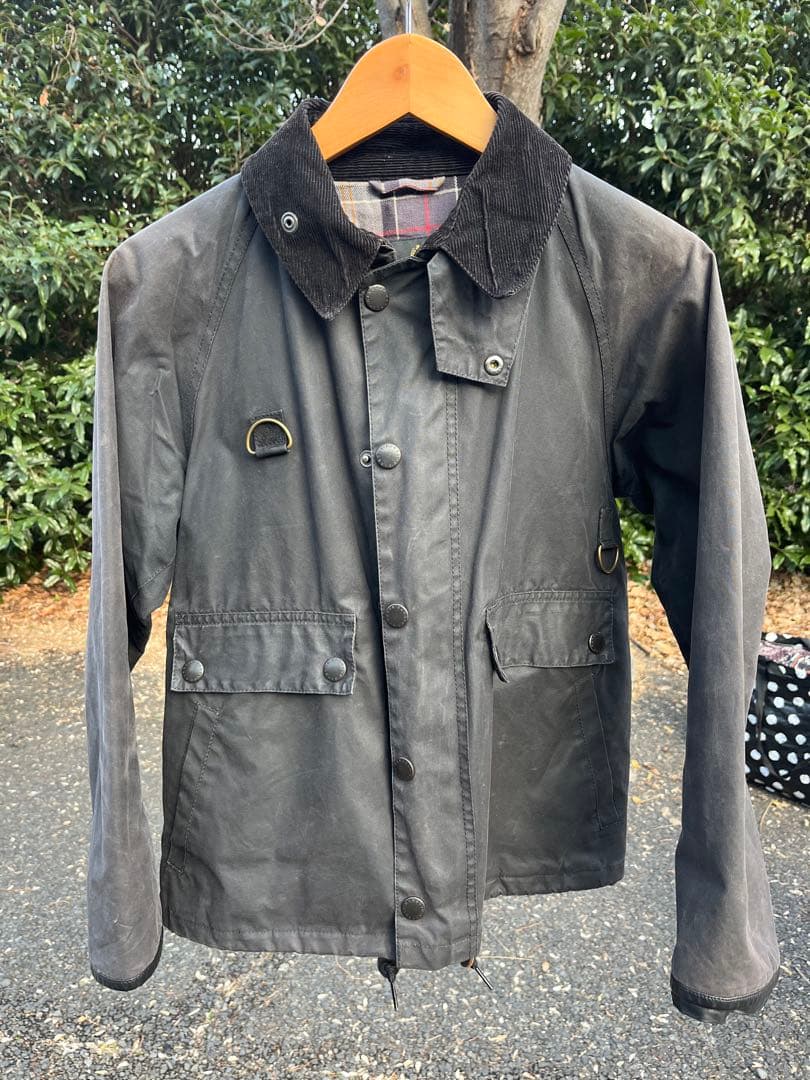 matsu　Barbour spay バブアー　スペイ　ネイビー