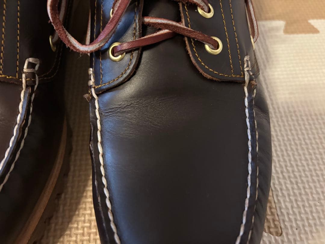 美品 Timberland 3eyeブラウン デッキシューズ 28.5