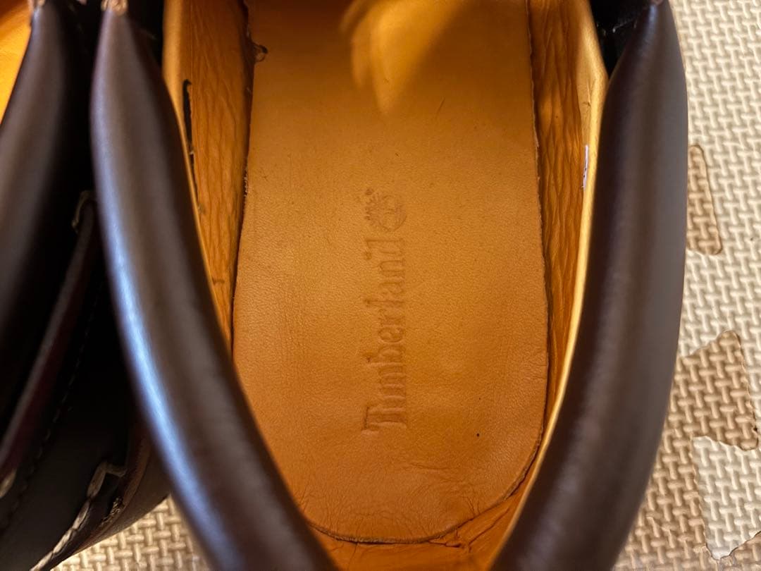 美品 Timberland 3eyeブラウン デッキシューズ 28.5