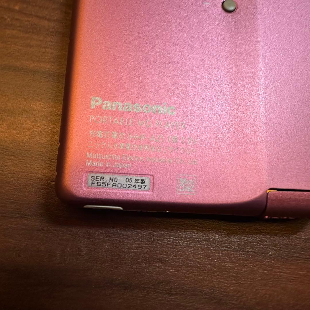 Panasonic SJ-MJ100 MDプレーヤー 5531