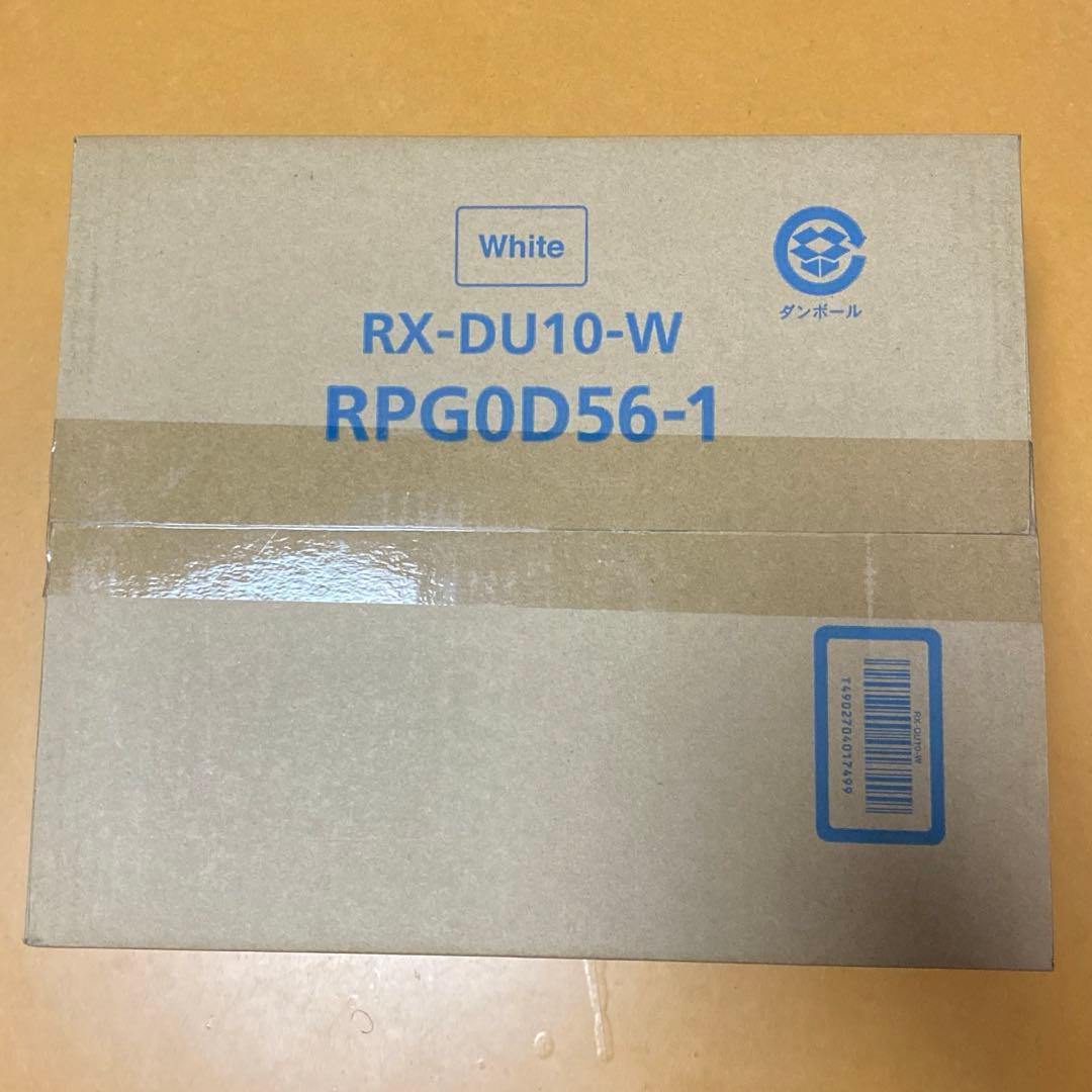 未使用 ポータブルステレオCDシステム Panasonic RX-DU10-W