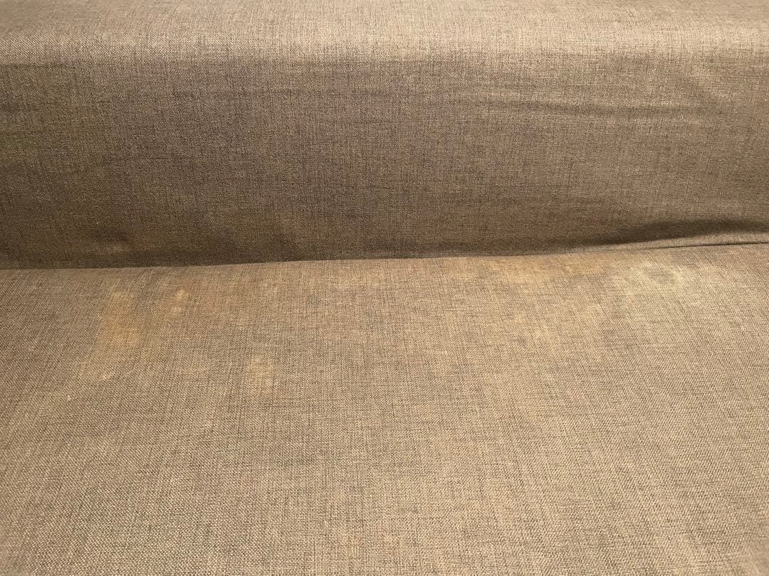 シモンズ　レテュ　カウチソファ　ブラウン L字型ファブリックソファ