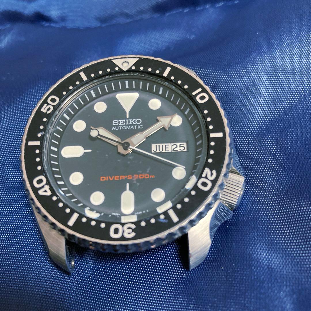 不動品　ジャンク　セイコーダイバー　SEIKO 7S26-0020 ブラック