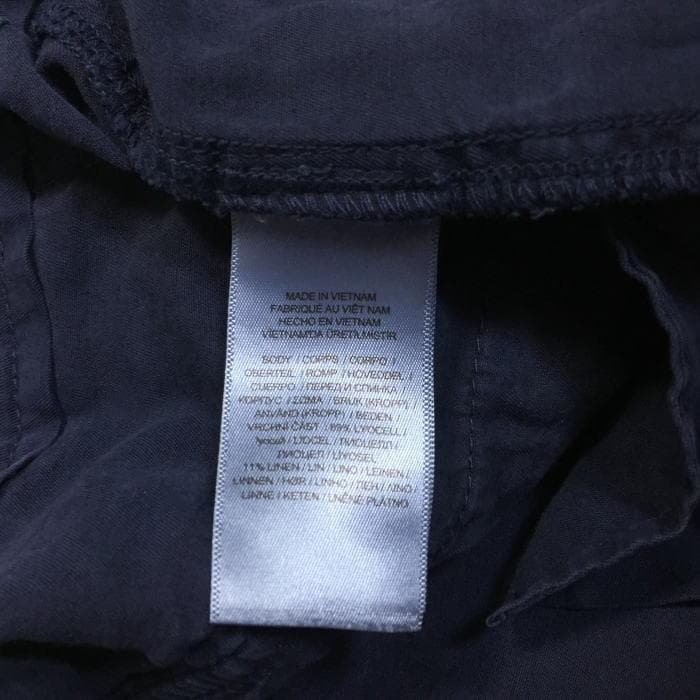 極美品￥37,400 ポロラルフローレン リネンブレンド ツイル カーゴ パンツ